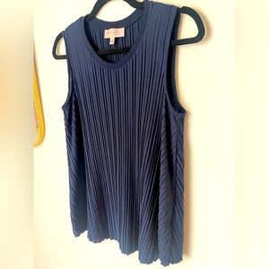 PHILOSOPHY Navy Blue Sleeveless Blouse